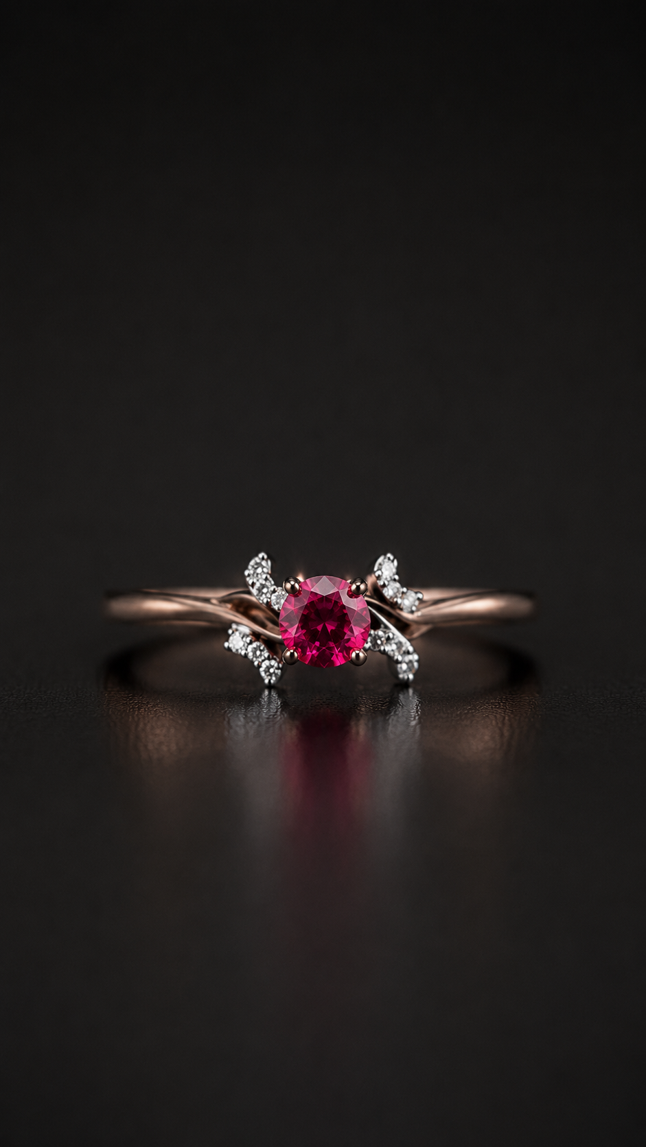 Maison Red Ring