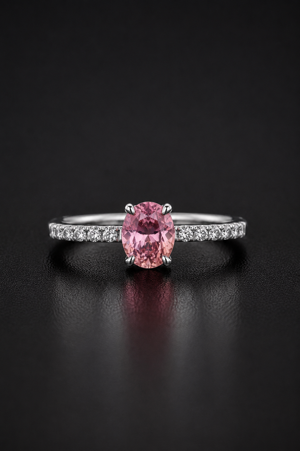 Ceylon Dawn Padparascha Ring